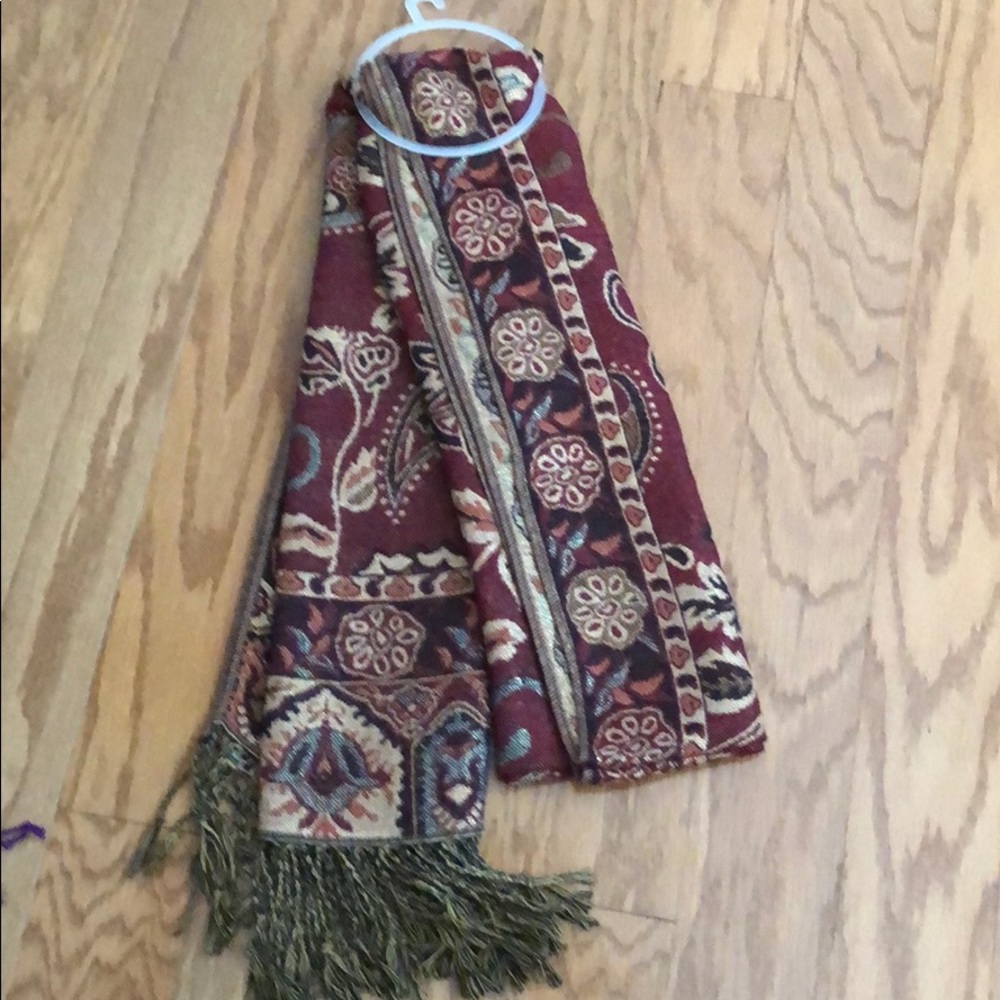 New Earth Tones/Gold Scarf